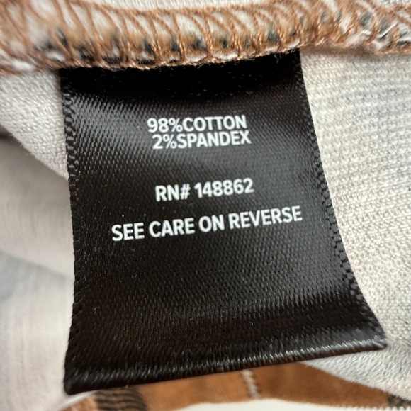 Torrid Plus Plaid Button Front Skirt Size 2 Brown Emo Grunge Preppy Y2K Holiday - Picture 11 of 11